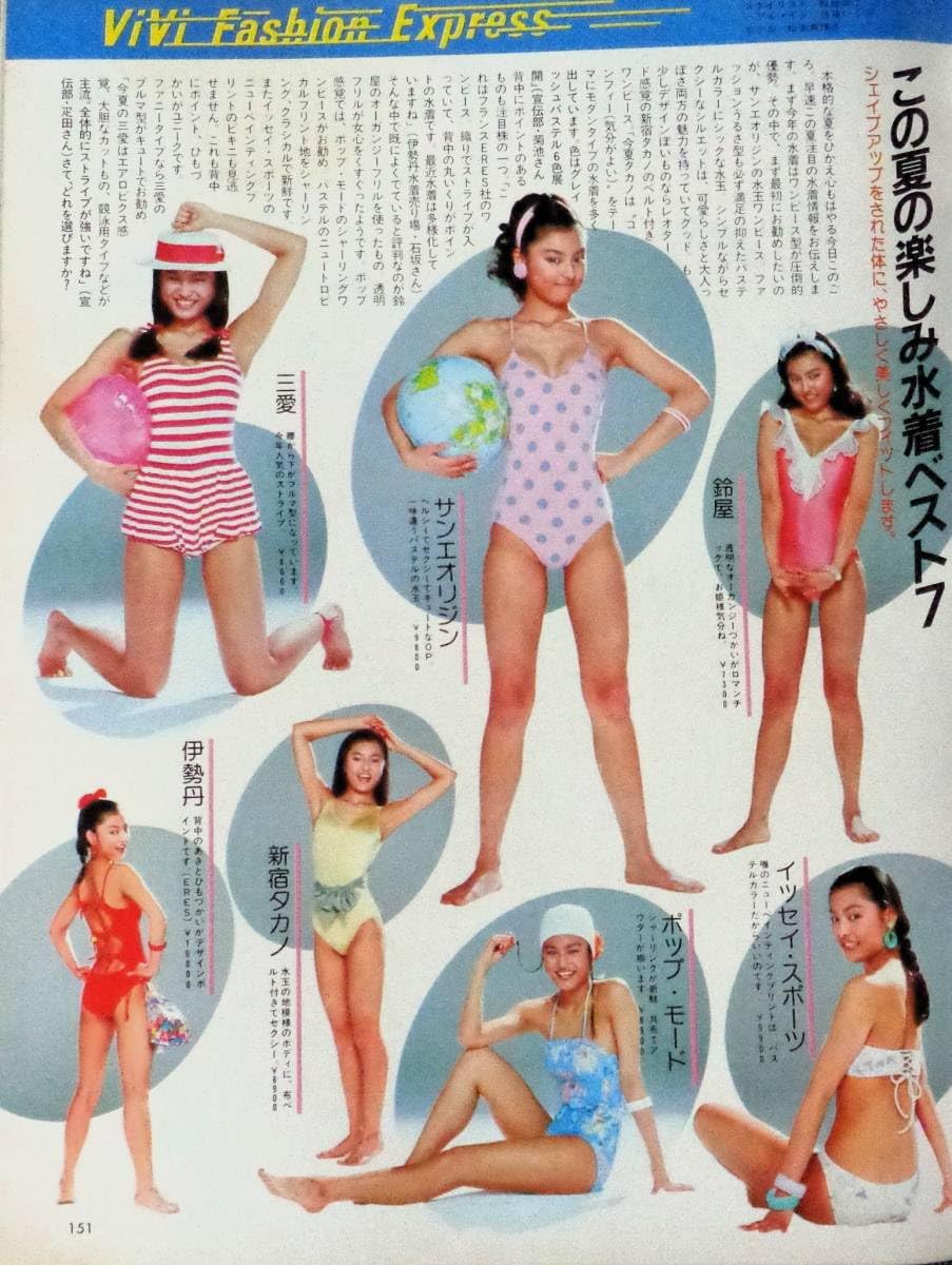 Amazon.co.jp: ViVi ヴィヴィ 創刊号 1983年7月号 表紙：キャンディ